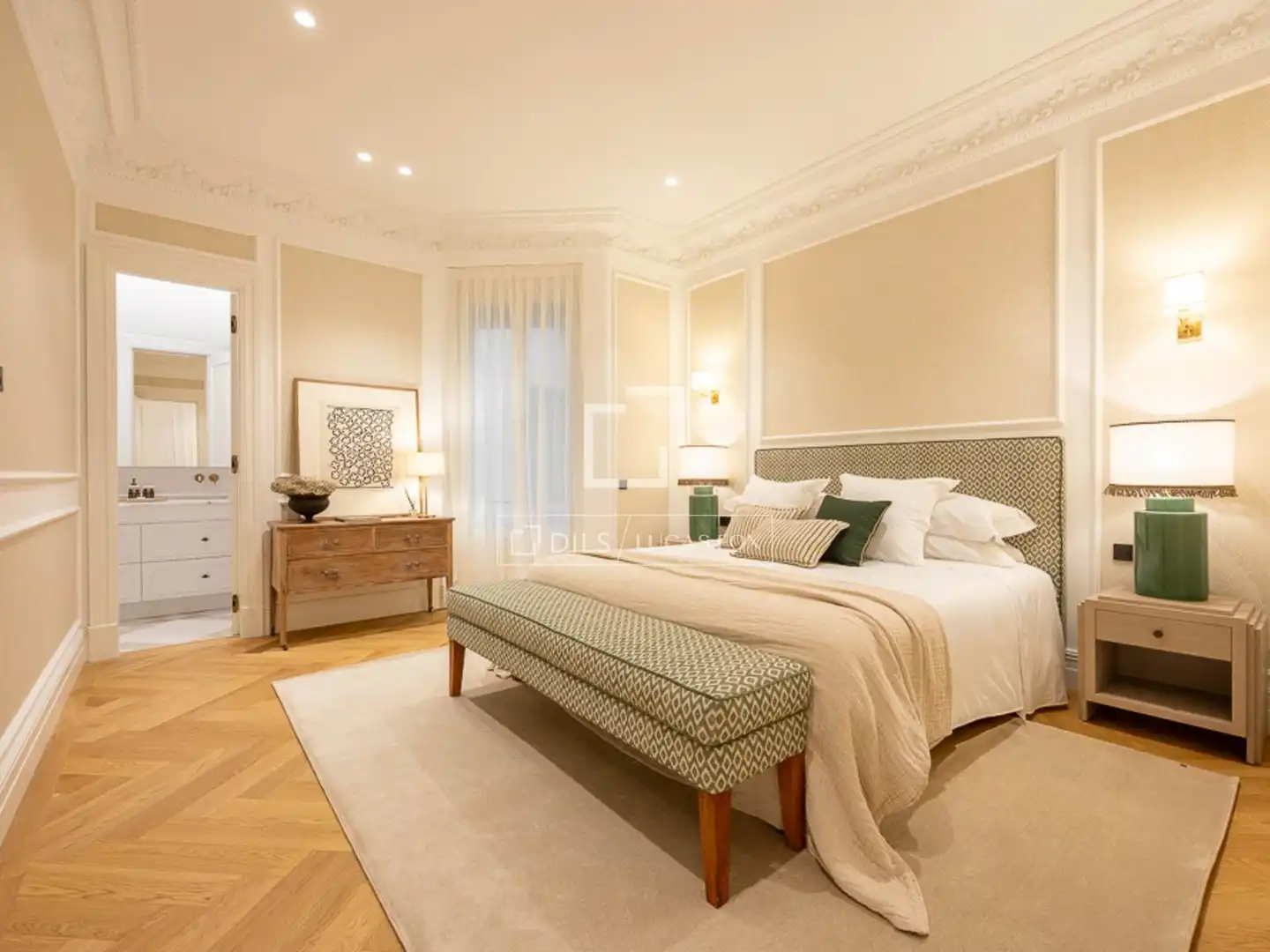 Schlafzimmer von Wohnung zum Verkauf in Los Molinos mit Klimaanlage, Heizung und Parkett