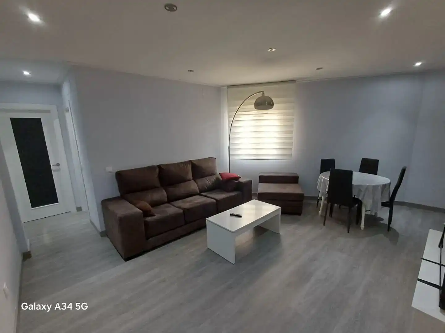Sala de estar de Piso en venta en Banyeres de Mariola con Parquet y Amueblado