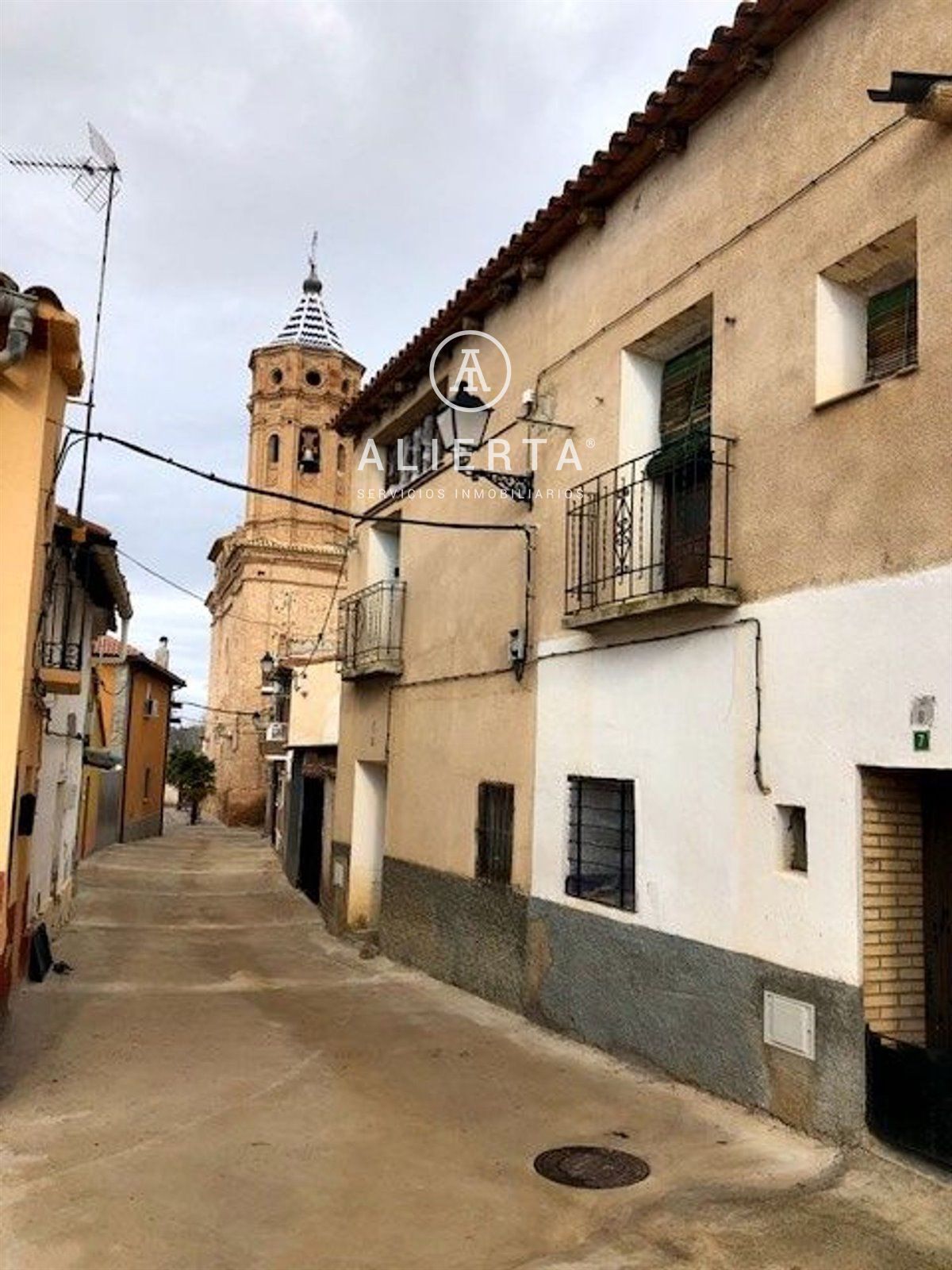 Vista exterior de Casa o xalet en venda en Atea