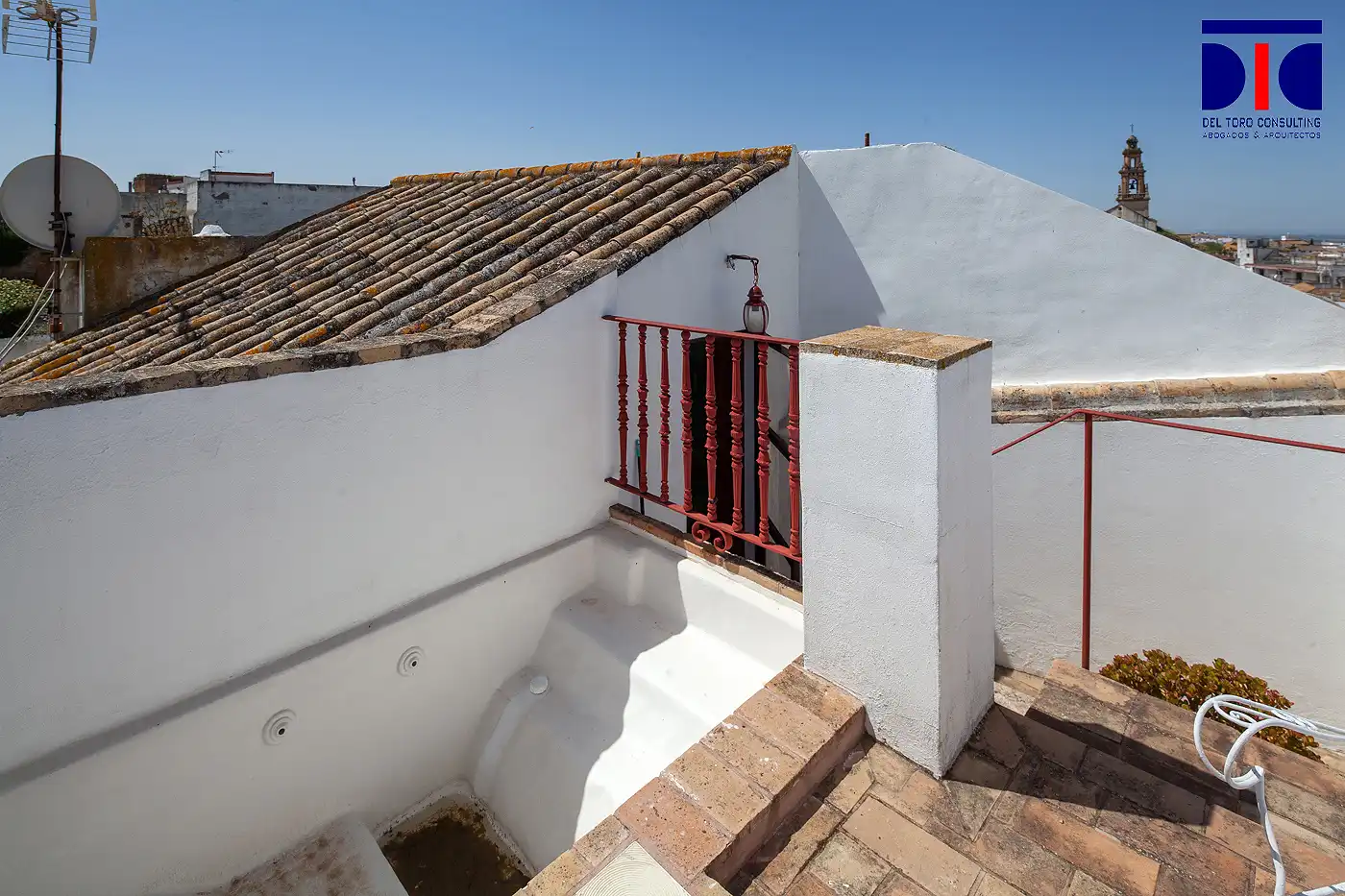 Terraza de Finca rústica en venta en Carmona con Aire acondicionado, Calefacción y Jardín privado