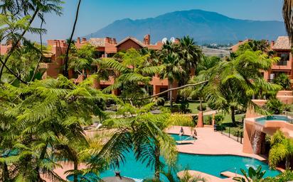 Exterior view of Apartment for sale in Estepona  with Air Conditioner, Terrace and Swimming Pool