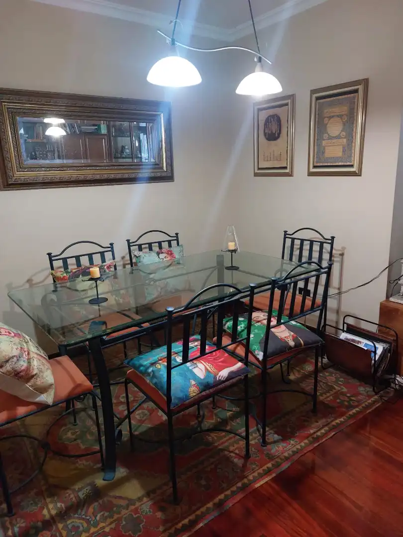 Comedor de Piso en venta en Pontevedra Capital  con Calefacción, Parquet y Trastero