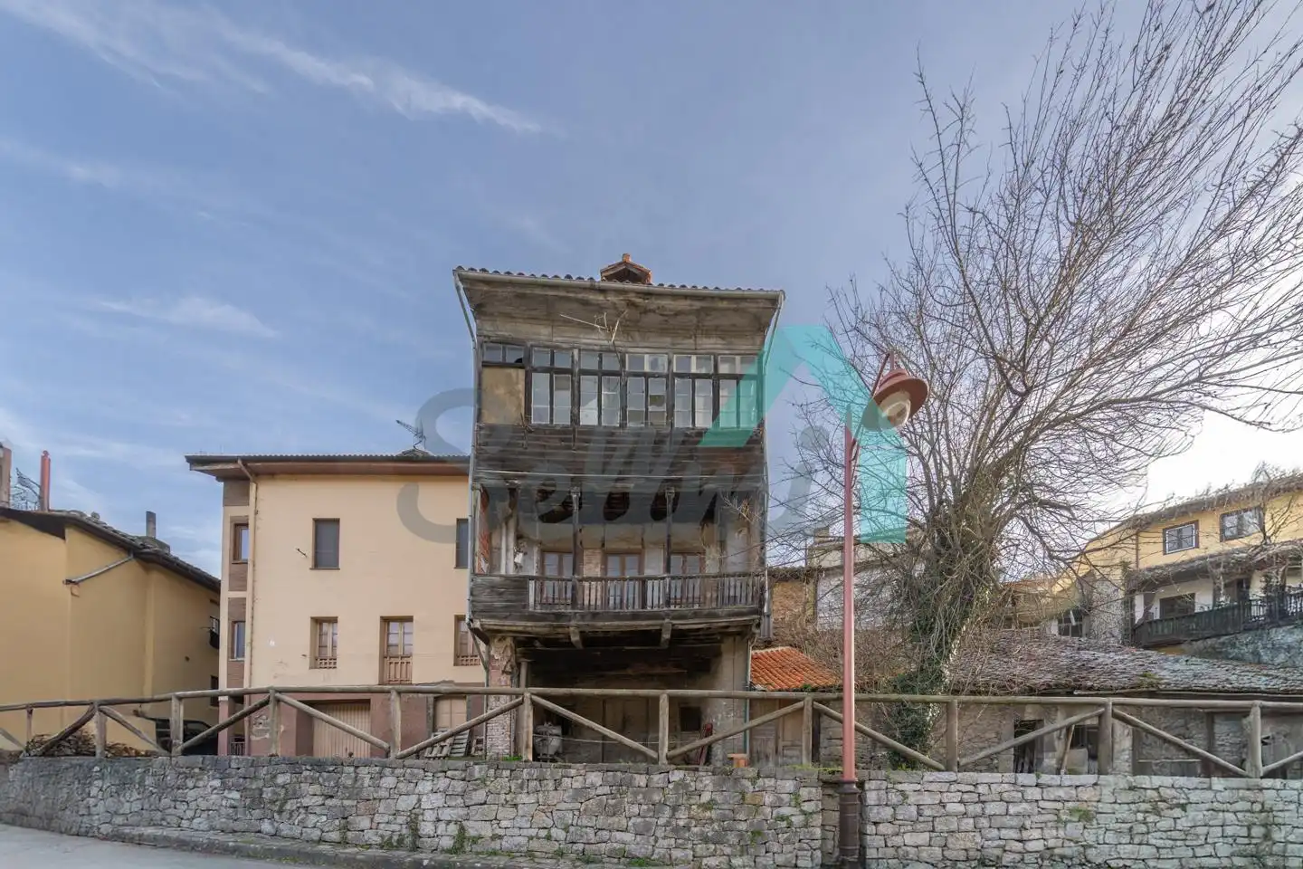 Vista exterior de Casa adosada en venta en Quirós con Parquet y Trastero