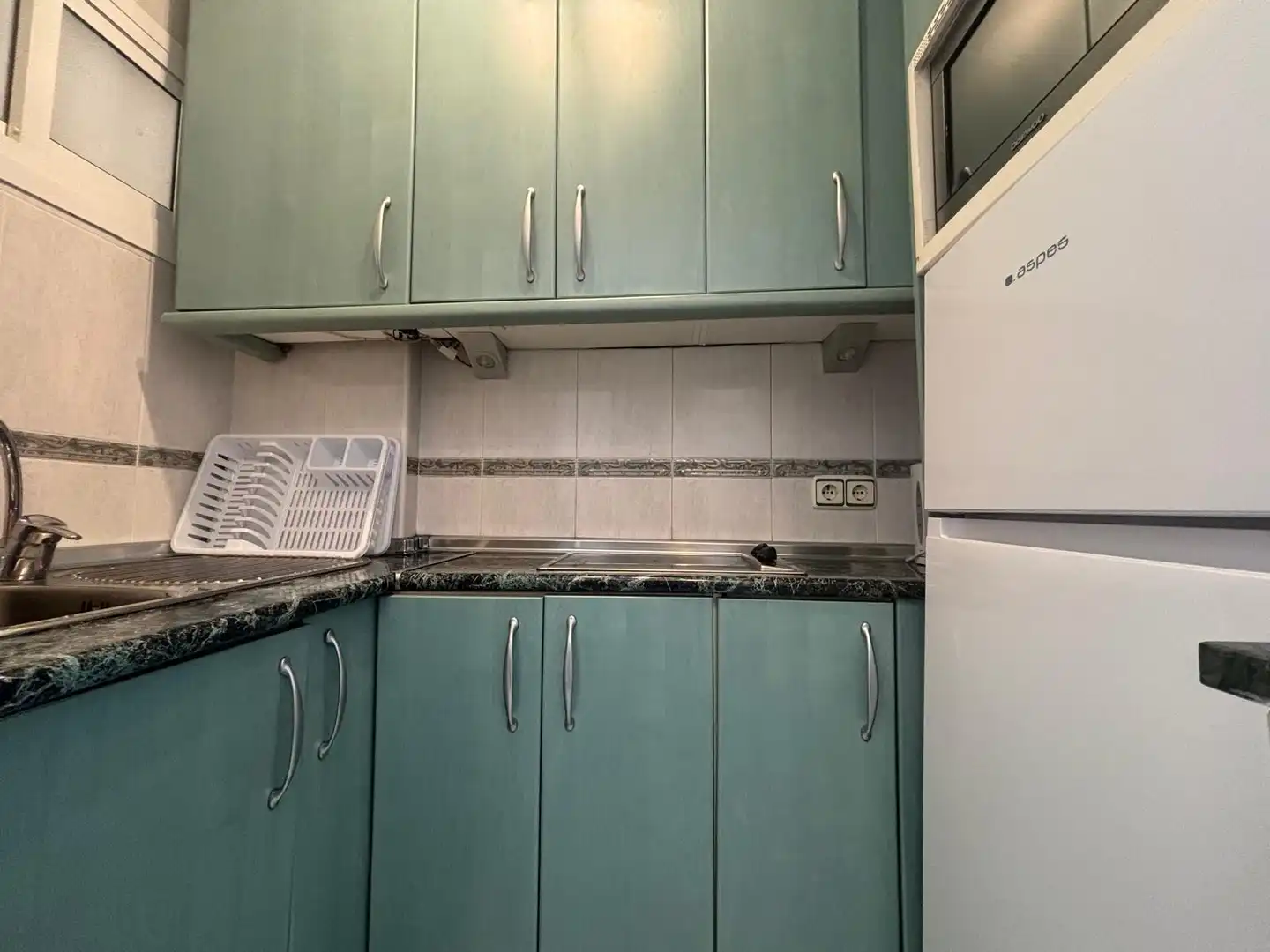 Cocina de Estudio en venta en Benalmádena con Aire acondicionado, Terraza y Amueblado