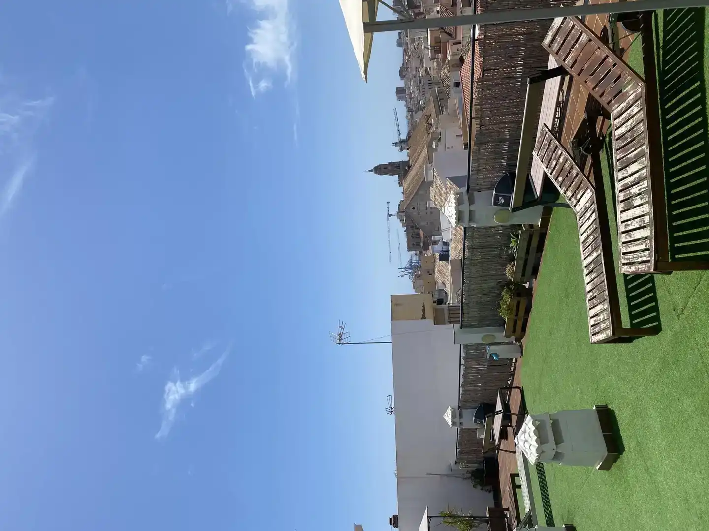Terraza de Apartamento en venta en Málaga Capital con Aire acondicionado