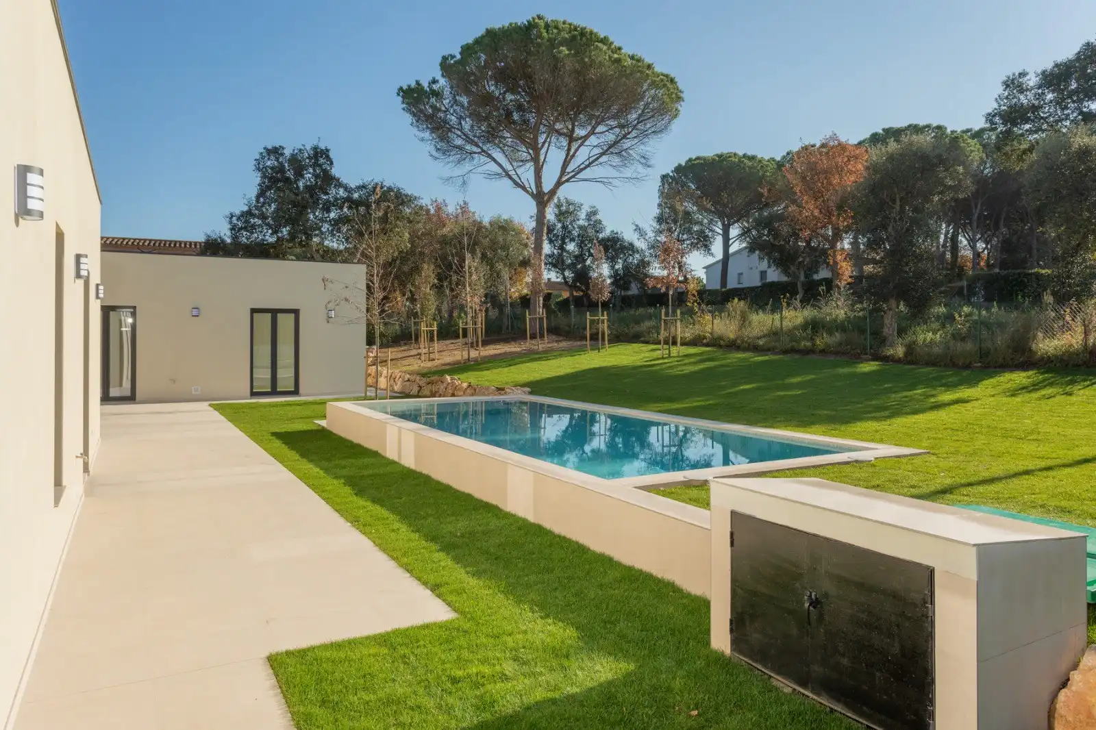 Piscina de Casa o chalet en venta en Llagostera con Aire acondicionado, Terraza y Trastero