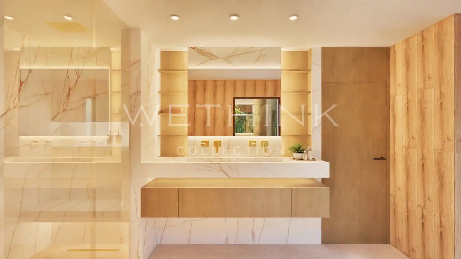 Baño de Casa o chalet en venta en Altea con Aire acondicionado, Jardín privado y Terraza