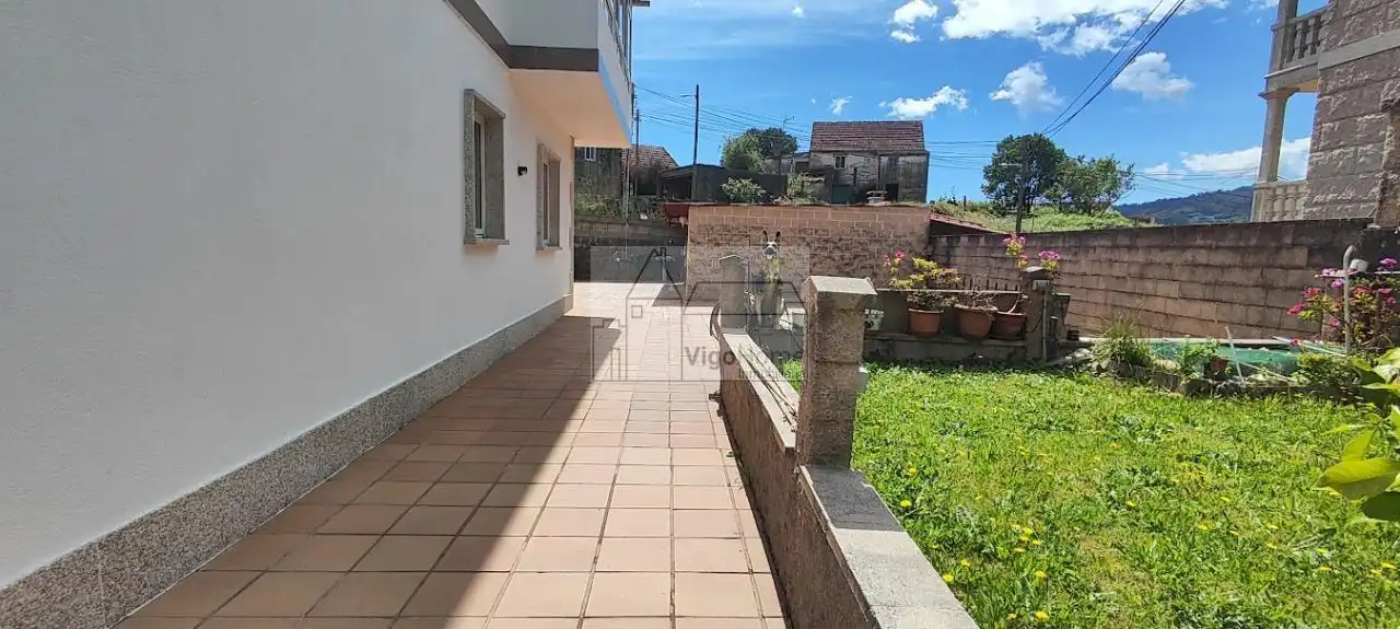Terraza de Casa o chalet en venta en Moaña con Calefacción, Jardín privado y Trastero