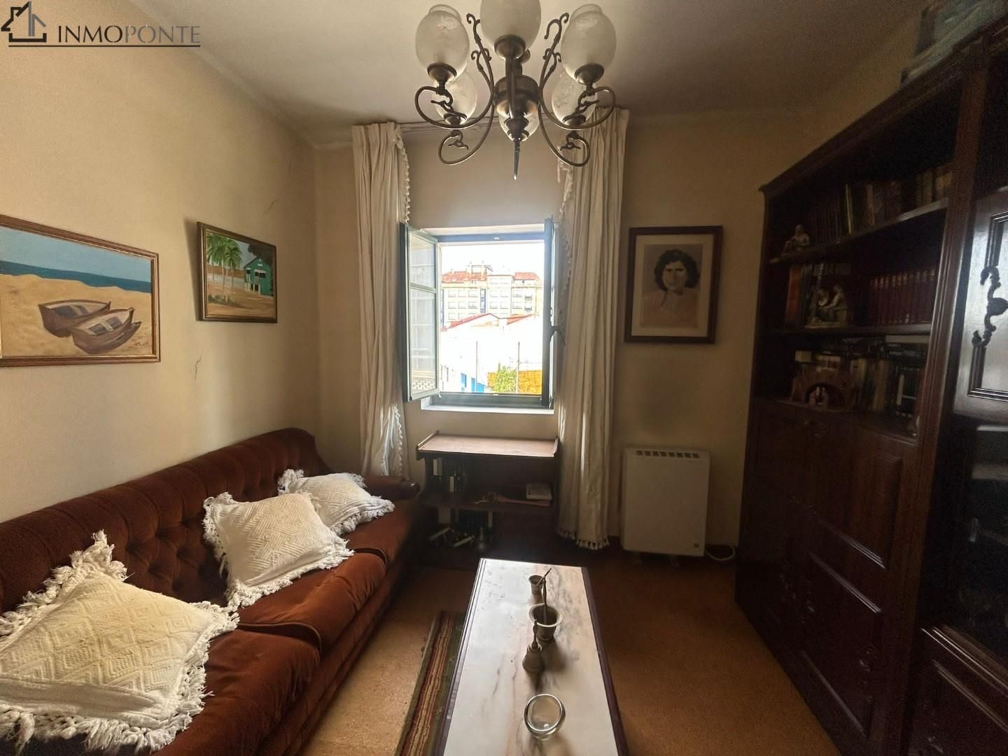 Sala d'estar de Pis en venda en Pontevedra Capital 