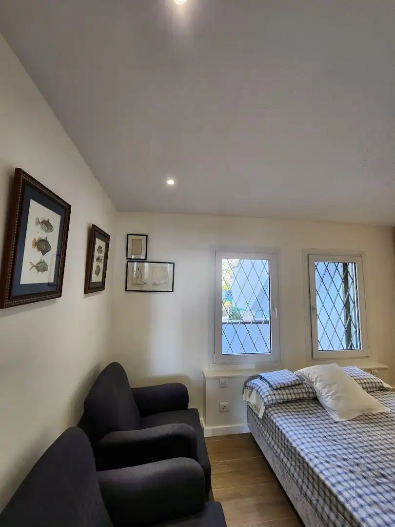 Terrasse von Wohnung zur Miete in Sitges mit Klimaanlage, Privatgarten und Terrasse
