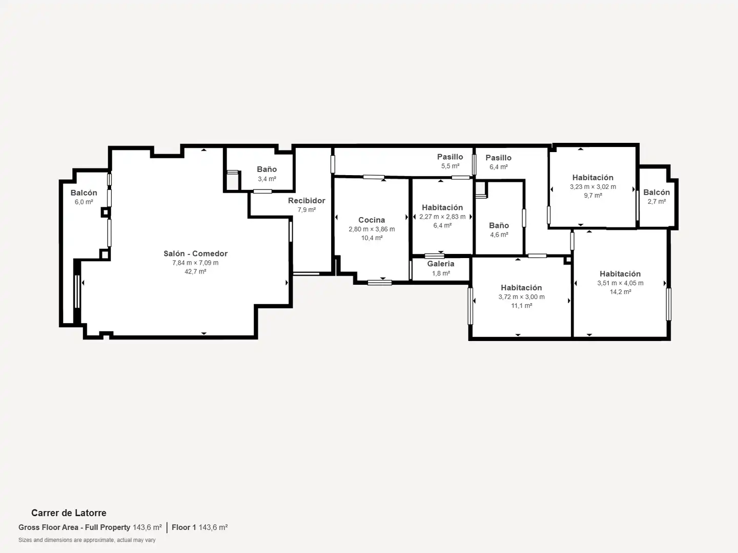 Appartamento con terrazza in vendita a Carrer de Latorre, imagen 57