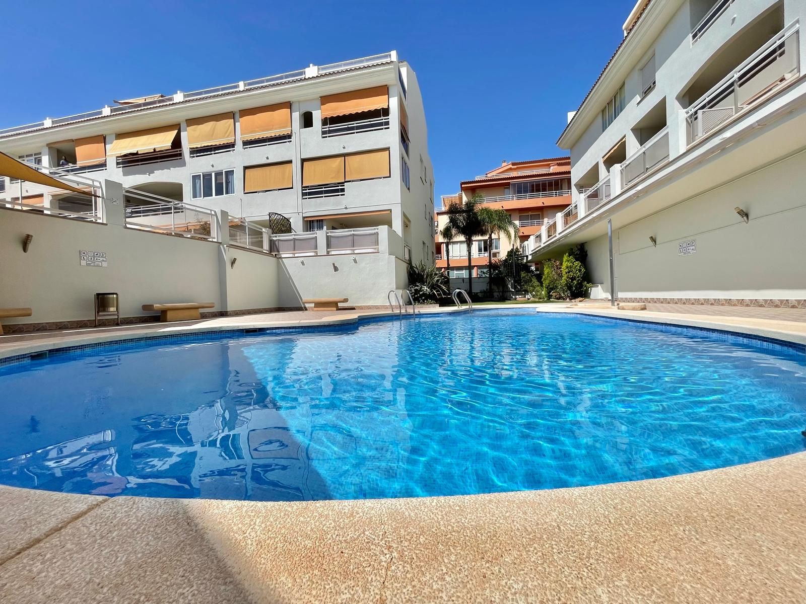 Swimming pool of Flat for sale in Jávea / Xàbia  with Air Conditioner, Heating and Private garden