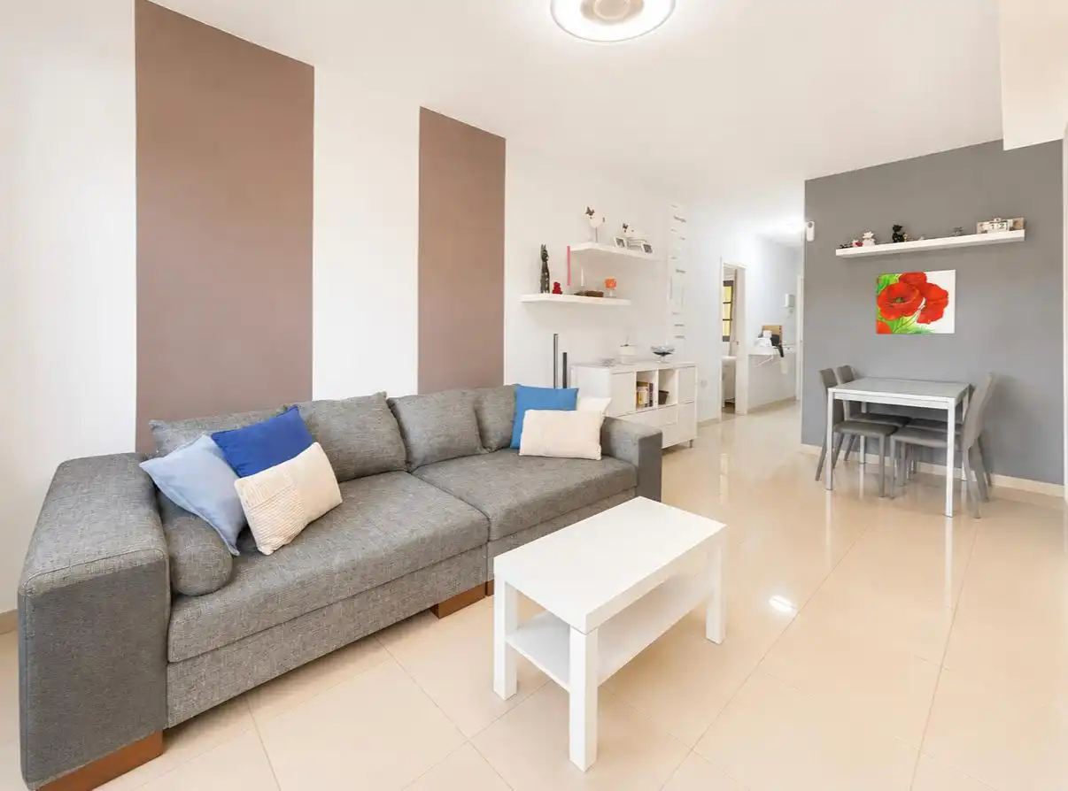 Living room of Flat for sale in Arona  with Furnished, Balcony and Community pool