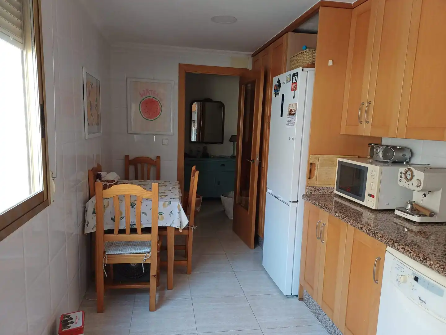 Cocina de Piso de alquiler en Santa Pola con Aire acondicionado, Terraza y Amueblado