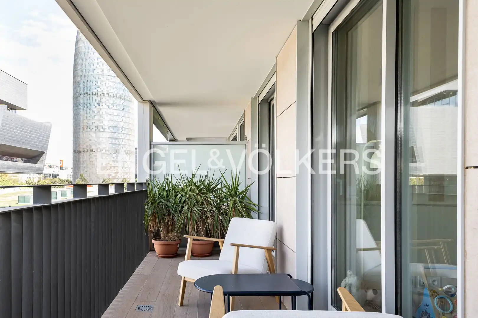 Terrace of Flat for sale in Sant Martí