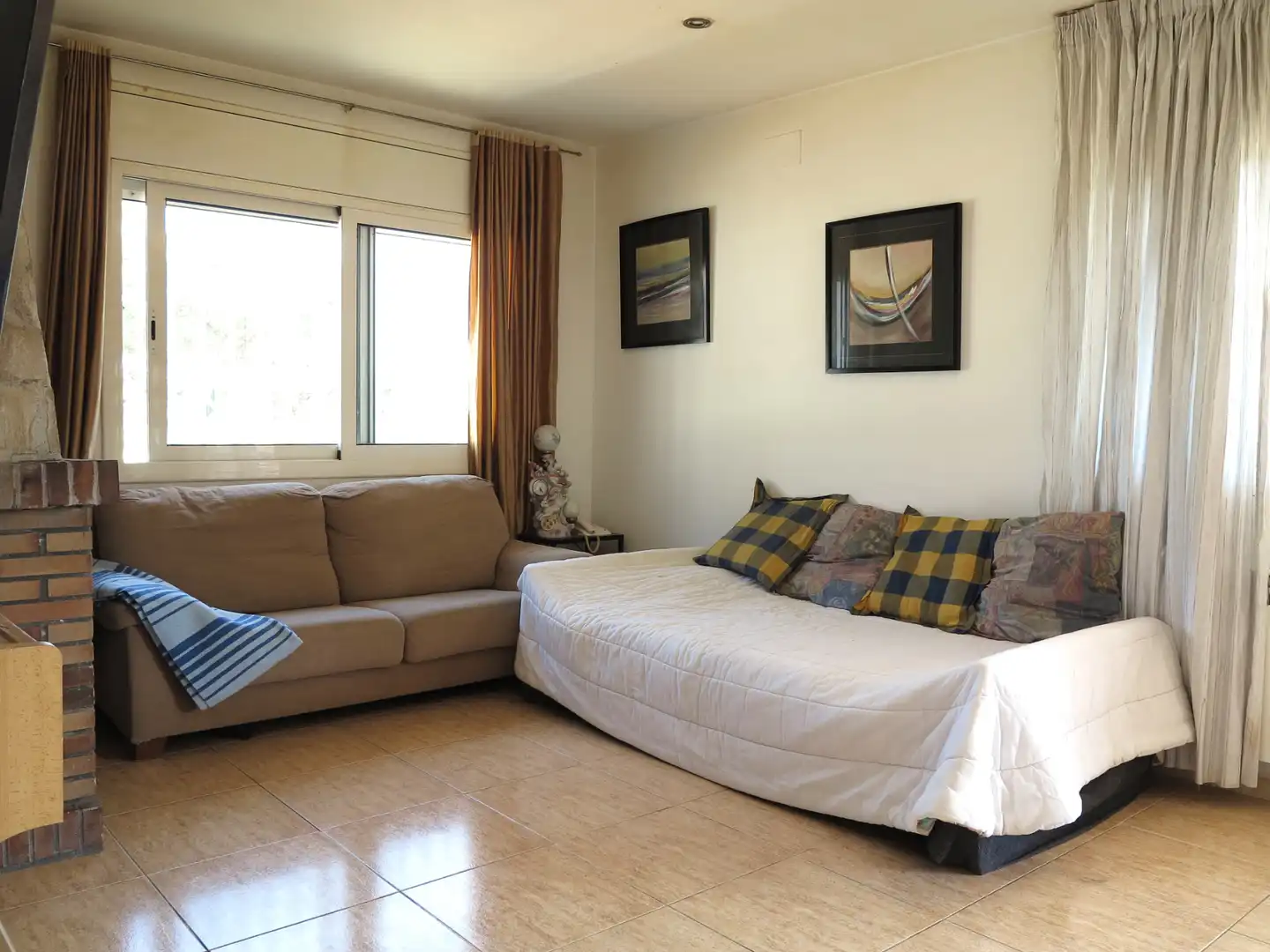 Sala de estar de Casa o chalet en venta en Blanes con Aire acondicionado, Jardín privado y Terraza
