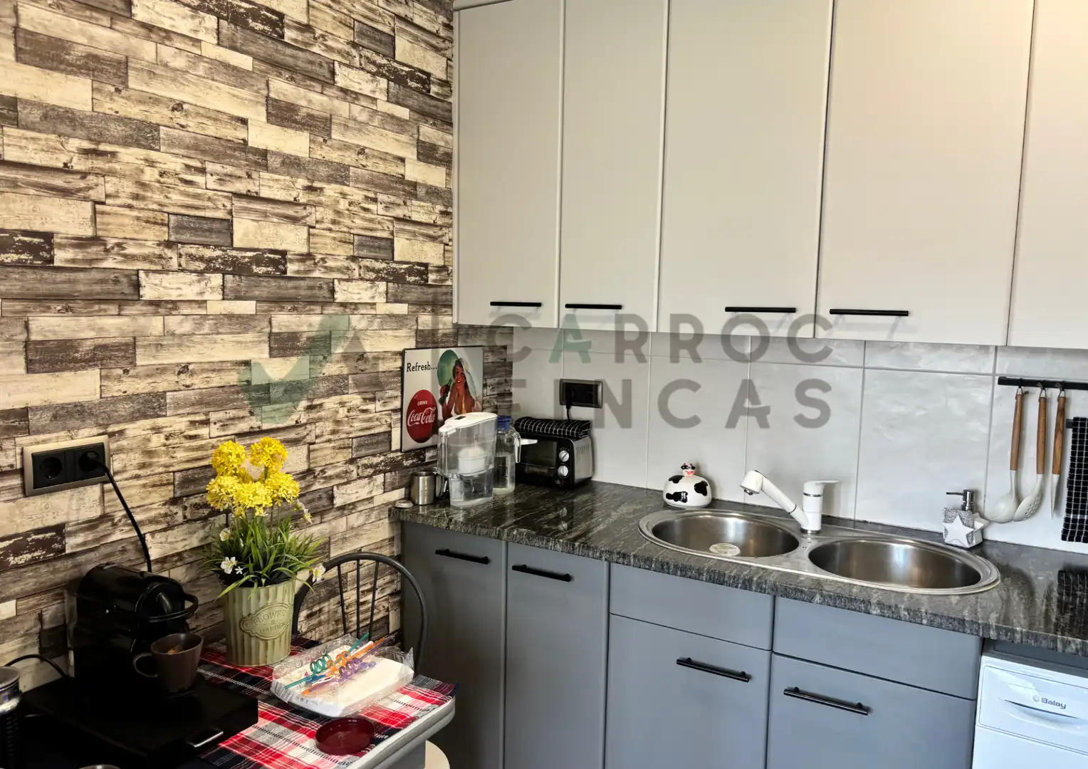 Cocina de Piso en venta en Sant Joan de les Abadesses con Calefacción, Amueblado y Horno