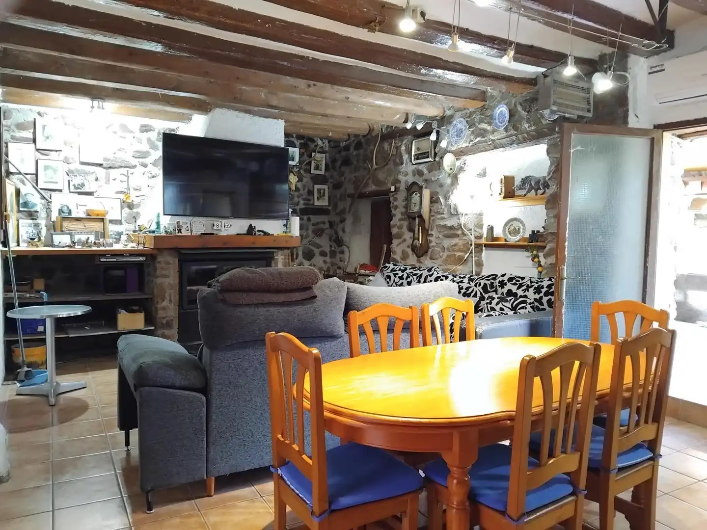 Living room of Houses for sale in Les Valls d'Aguilar