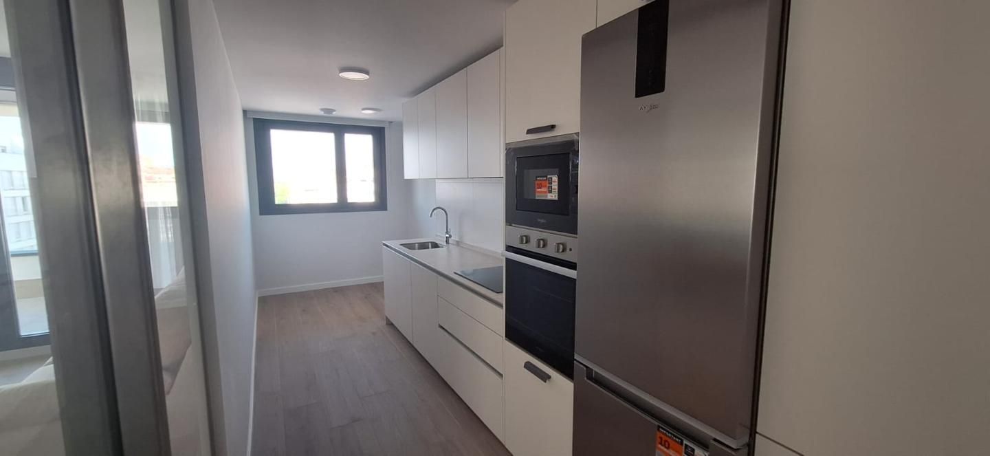 Kitchen of Flat to rent in  Pamplona / Iruña  with Heating, Terrace and Furnished