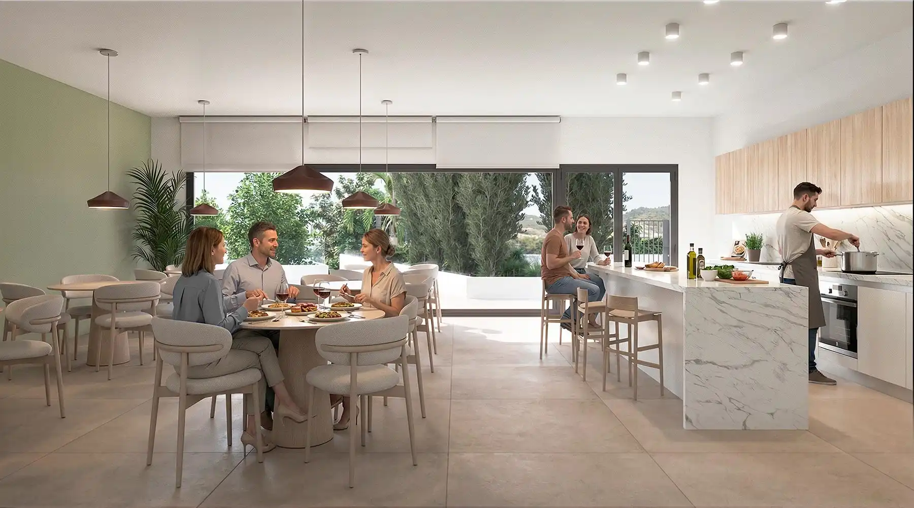 Kitchen of Attic for sale in Finestrat  with Terrace, Storage room and Sauna