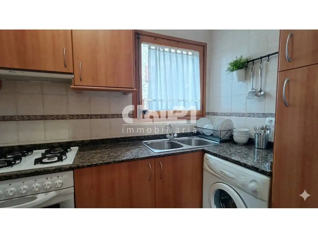 Kitchen of Apartments for sale in Cercs  with Furnished and Balcony