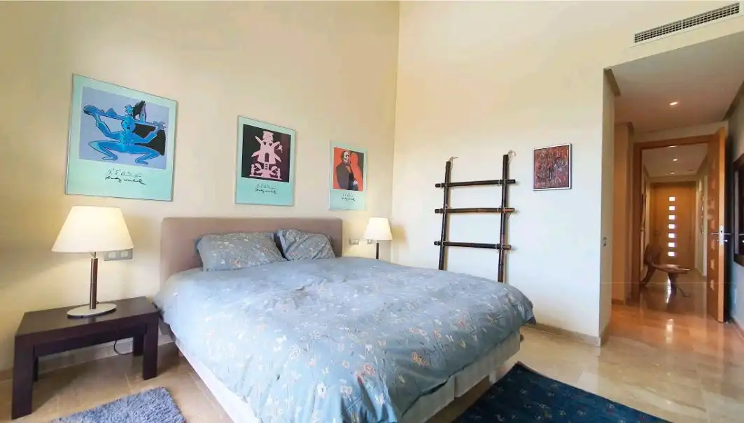 Schlafzimmer von Dachboden zum Verkauf in Mijas mit Terrasse, Abstellraum und Schwimmbad