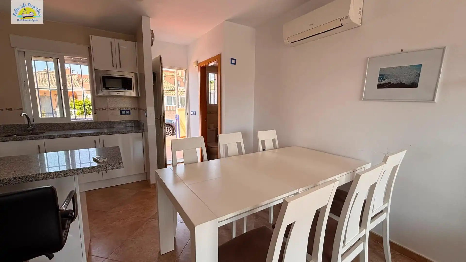 Menjador de Casa o xalet en venda en Mazarrón amb Aire condicionat, Calefacció i Terrassa