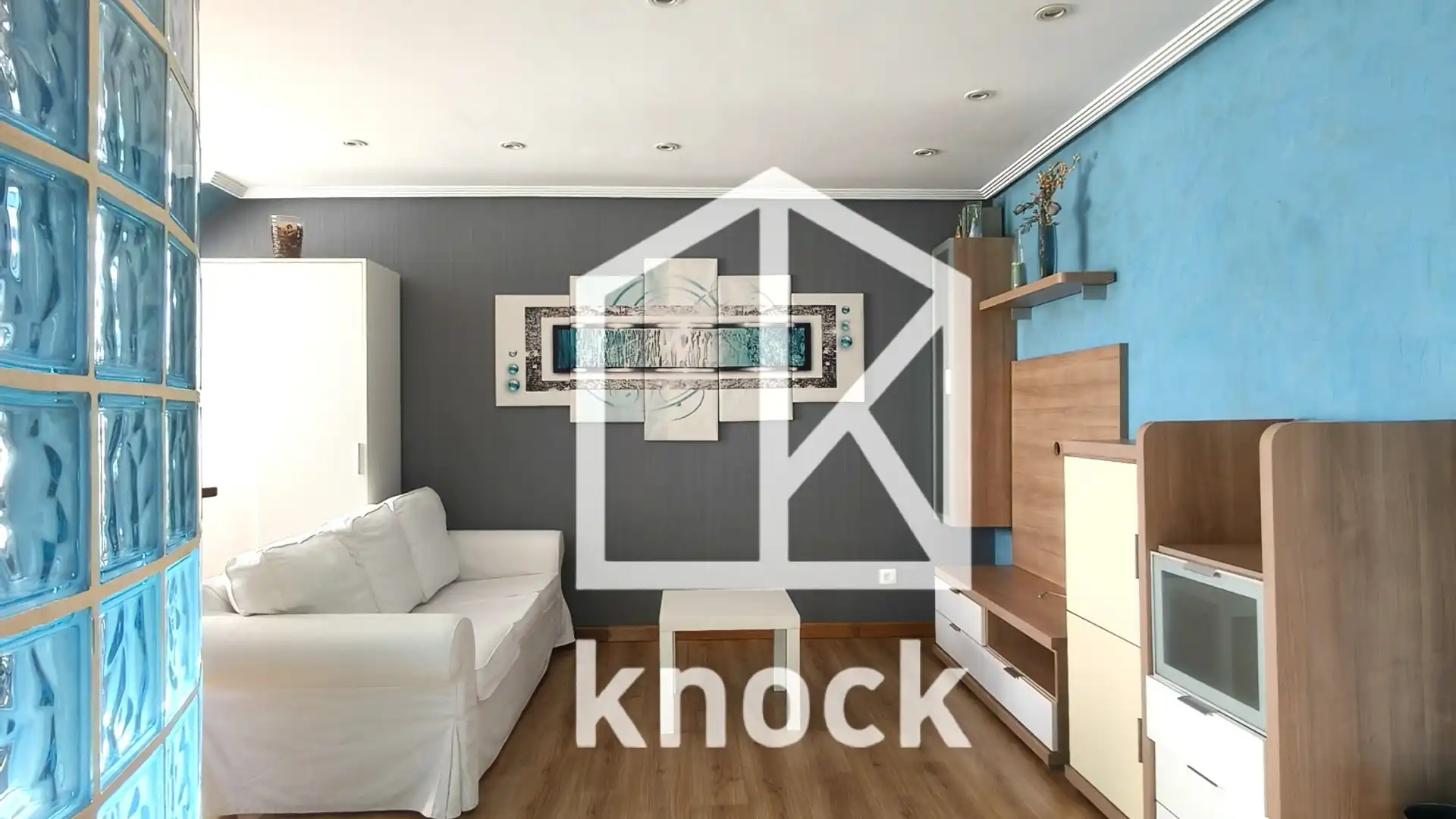 Sala de estar de Piso en venta en Gozón con Amueblado