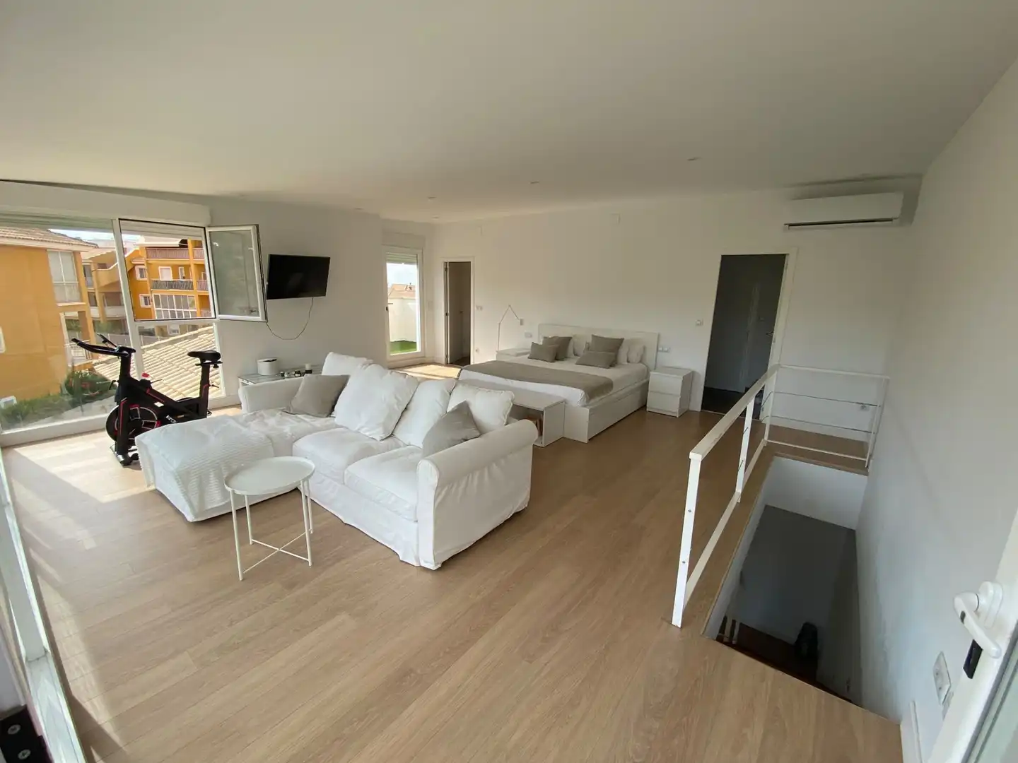 Wohnzimmer von Dachboden zum Verkauf in Molina de Segura mit Klimaanlage, Heizung und Terrasse