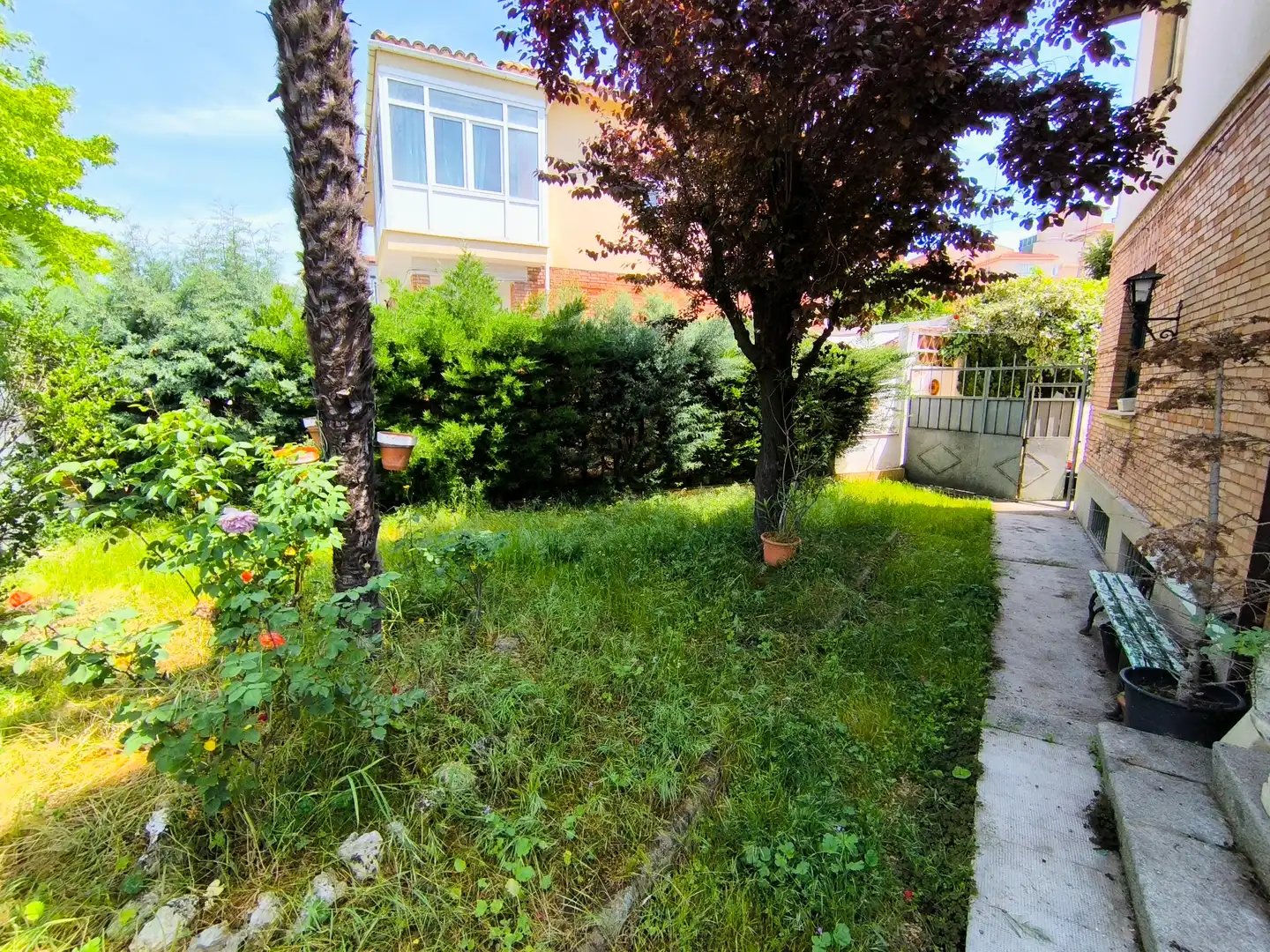 Jardí de Casa o xalet en venda en Palencia amb Calefacció, Jardí privat i Parquet