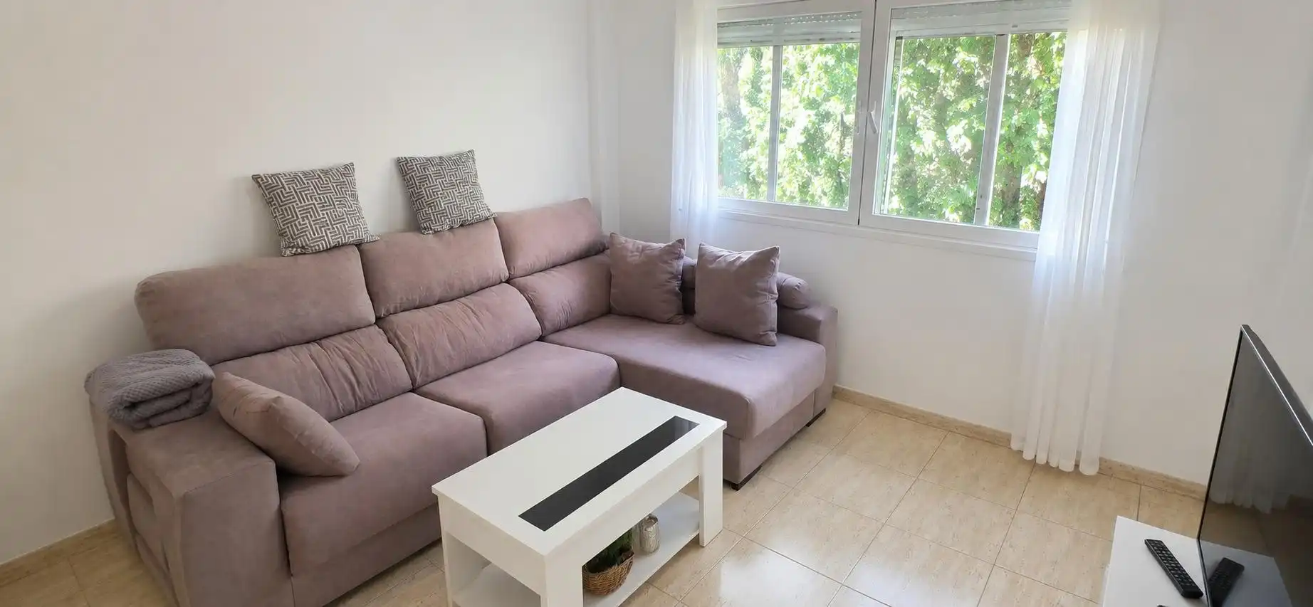 Sala d'estar de Apartament en venda en Calvià amb Aire condicionat, Calefacció i Terrassa