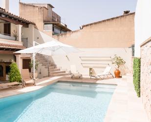Swimming pool of Single-family semi-detached for sale in Porreres  with Air Conditioner and Swimming Pool