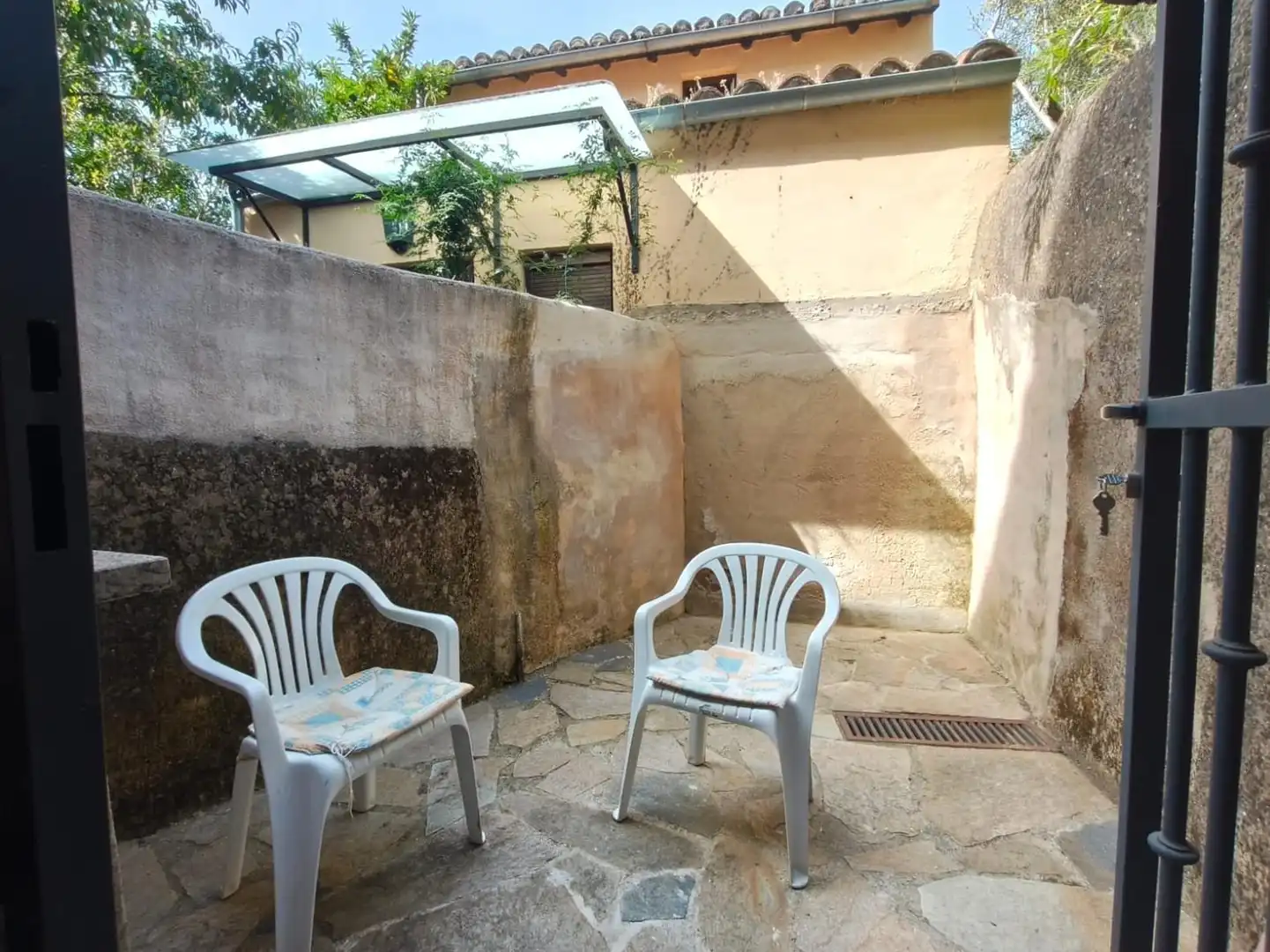 Terrassa de Apartament en venda en Hervás amb Aire condicionat i Moblat