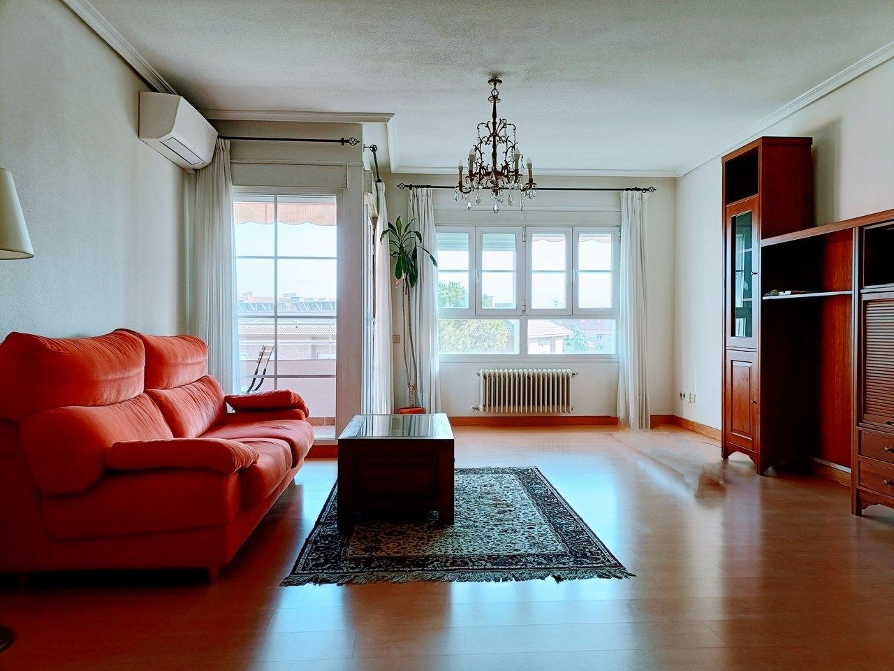 Living room of Flat to rent in Boadilla del Monte  with Air Conditioner, Heating and Terrace