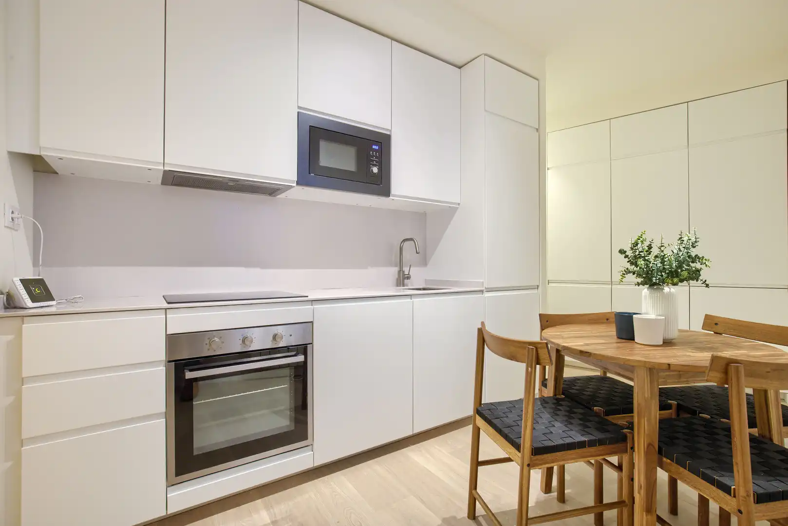 Kitchen of Flat for rent in Madrid  with Heating and Balcony
