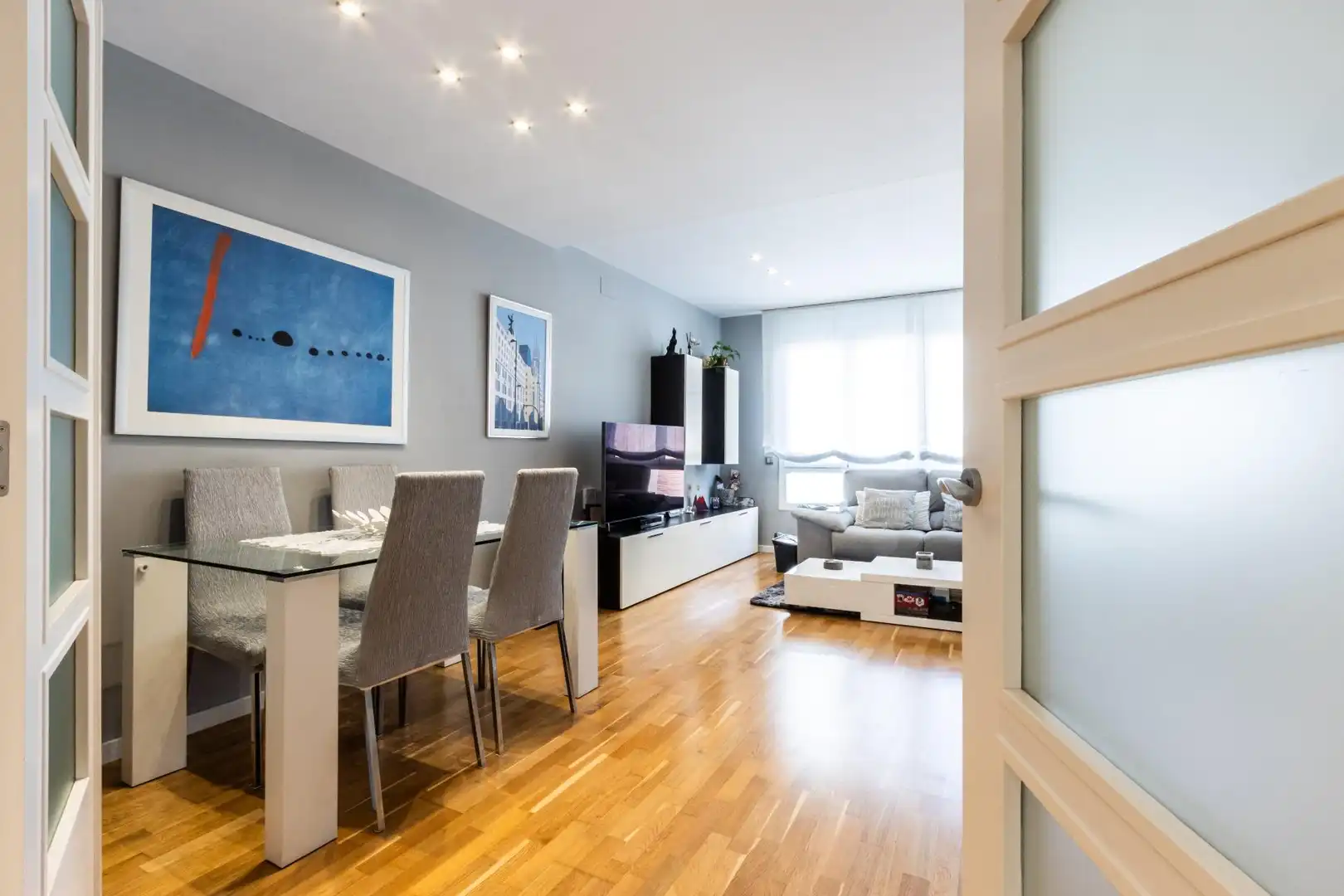 Sala de estar de Casa o chalet en venta en Sabadell con Aire acondicionado, Calefacción y Terraza