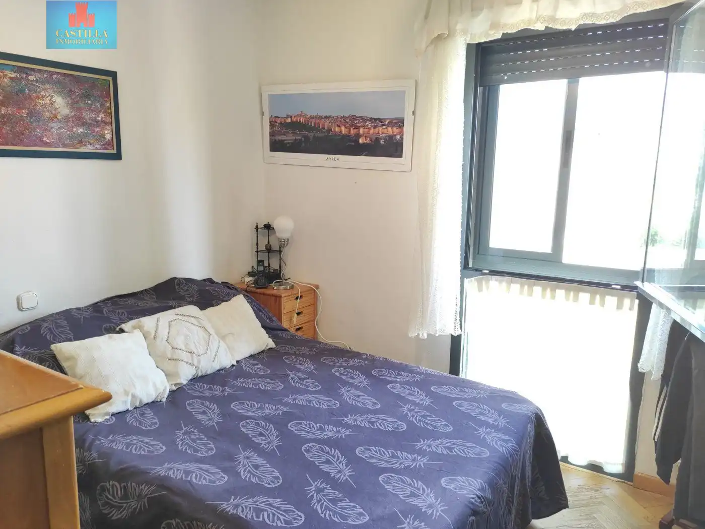 Habitación de Casa adosada en venta en Ávila con Calefacción, Jardín privado y Terraza