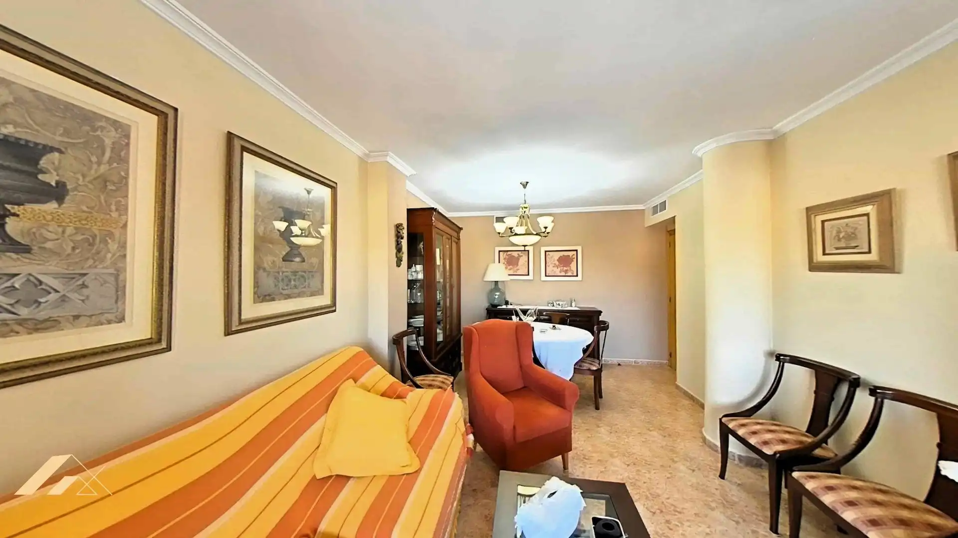 Sala de estar de Apartamento en venta en San Pedro del Pinatar con Calefacción y Amueblado