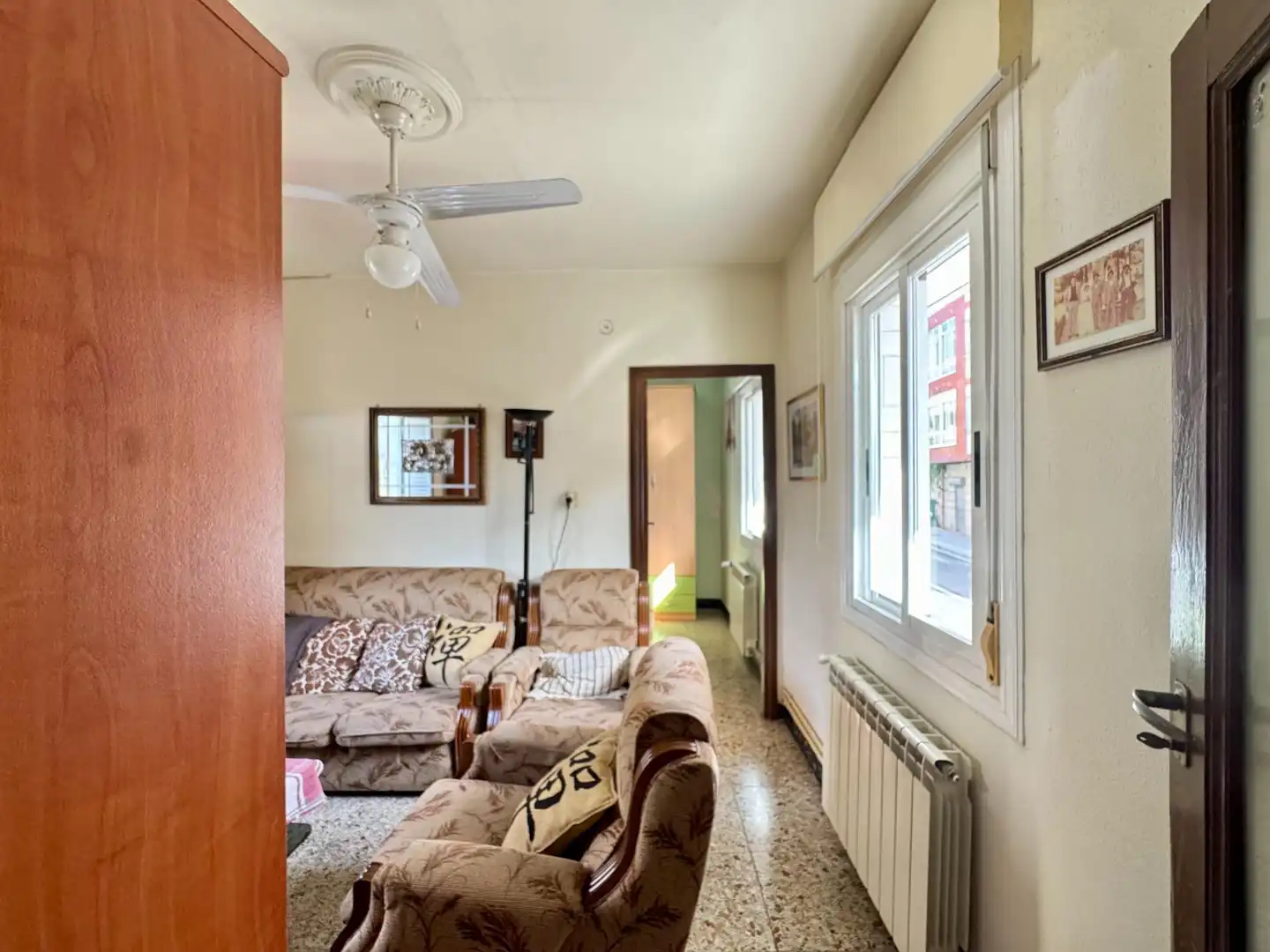 Living room of Houses for sale in Pontevedra Capital   with Heating, Terrace and Storage room