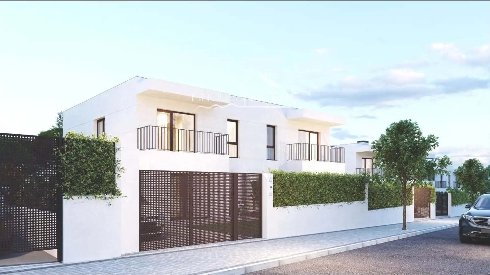 Vista exterior de Casa adosada en venta en Calafell con Aire acondicionado y Piscina