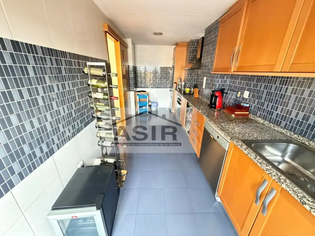 Kitchen of Flat for sale in Alzira  with Air Conditioner, Terrace and Swimming Pool