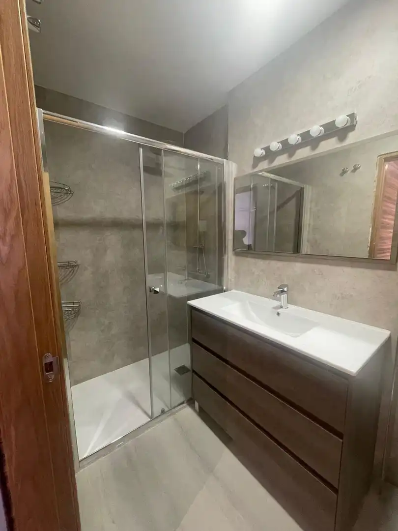 Bathroom of Flat for rent in Murcia  with Air Conditioner, Storage room and Furnished