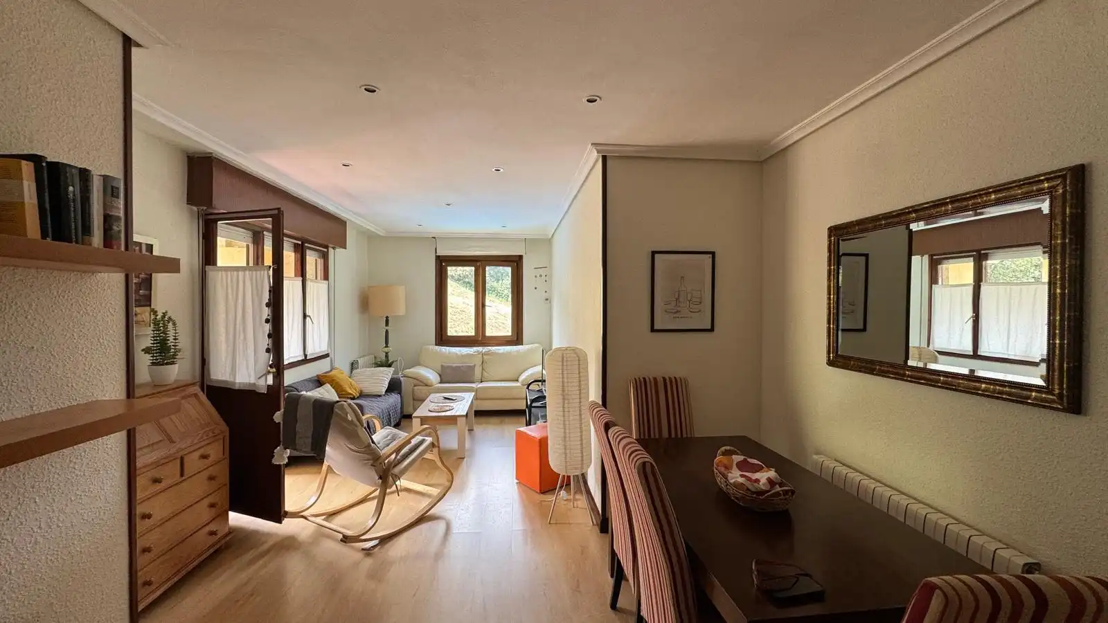 Living room of Flat for sale in Suances  with Heating, Parquet flooring and Terrace