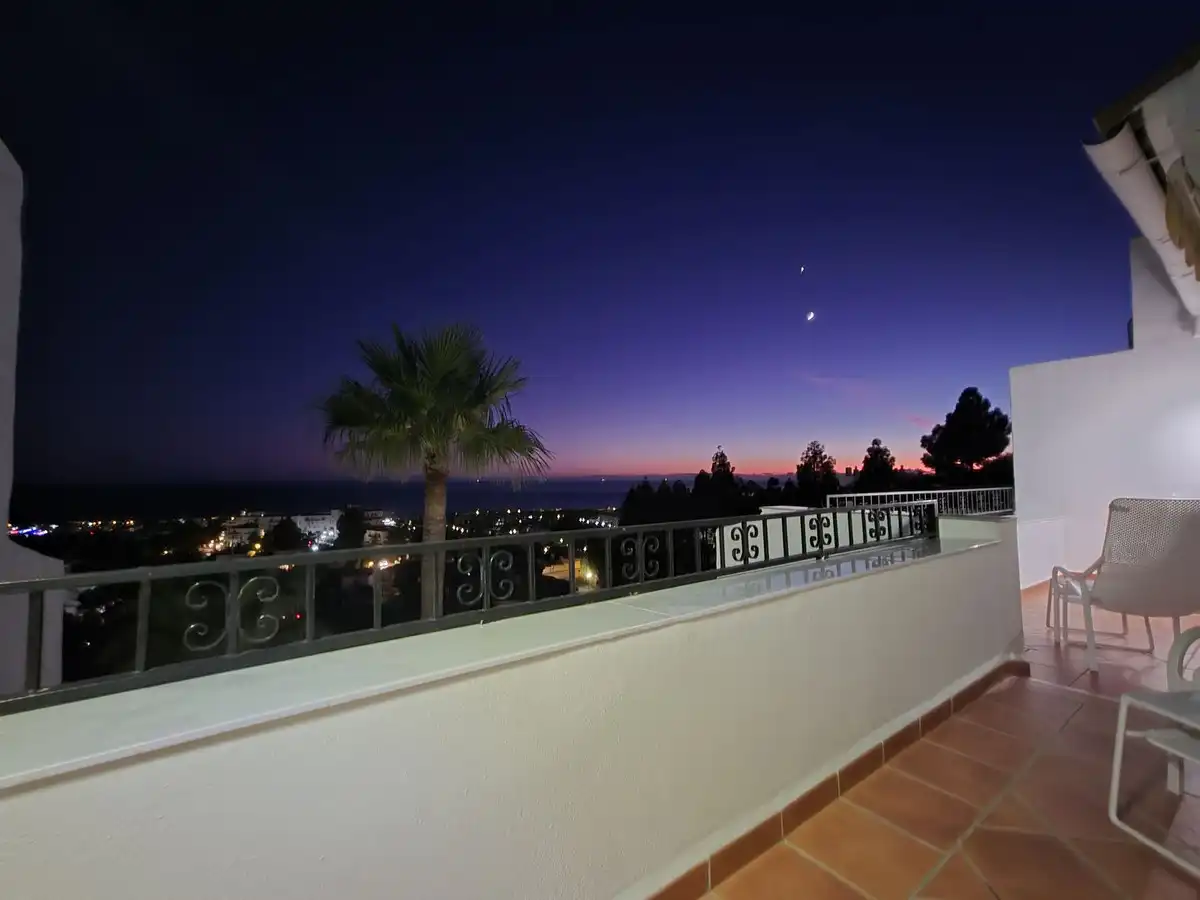 Terraza de Ático en venta en Mijas con Aire acondicionado, Calefacción y Terraza