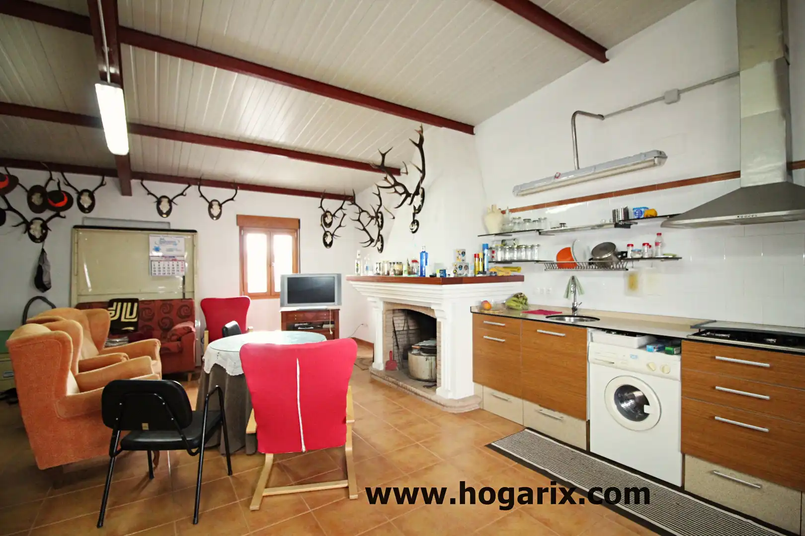 Kitchen of Flat for sale in Villanueva de los Castillejos  with Terrace and Balcony