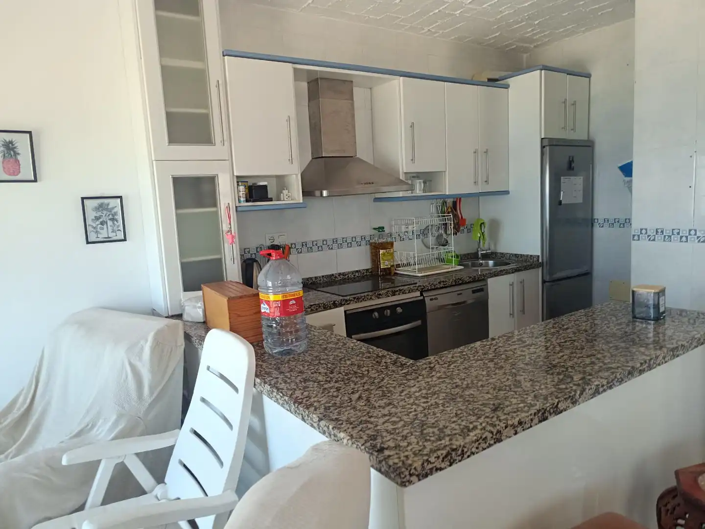 Kitchen of Apartments for rent in Almería  with Heating, Terrace and Furnished