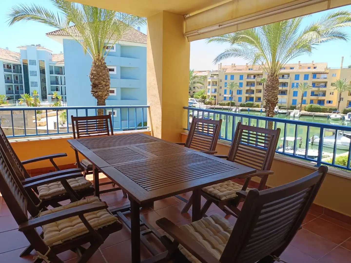 Terrassa de Apartament de lloguer en Sotogrande amb Aire condicionat i Terrassa