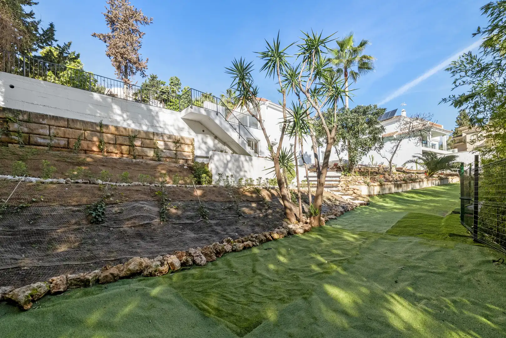 Garden of Houses for sale in Mijas  with Air Conditioner, Private garden and Terrace