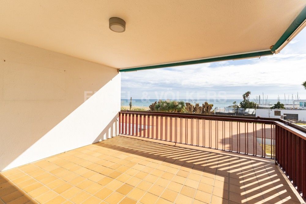 Terrassa de Apartament en venda en Sant Andreu de Llavaneres amb Calefacció, Jardí privat i Terrassa