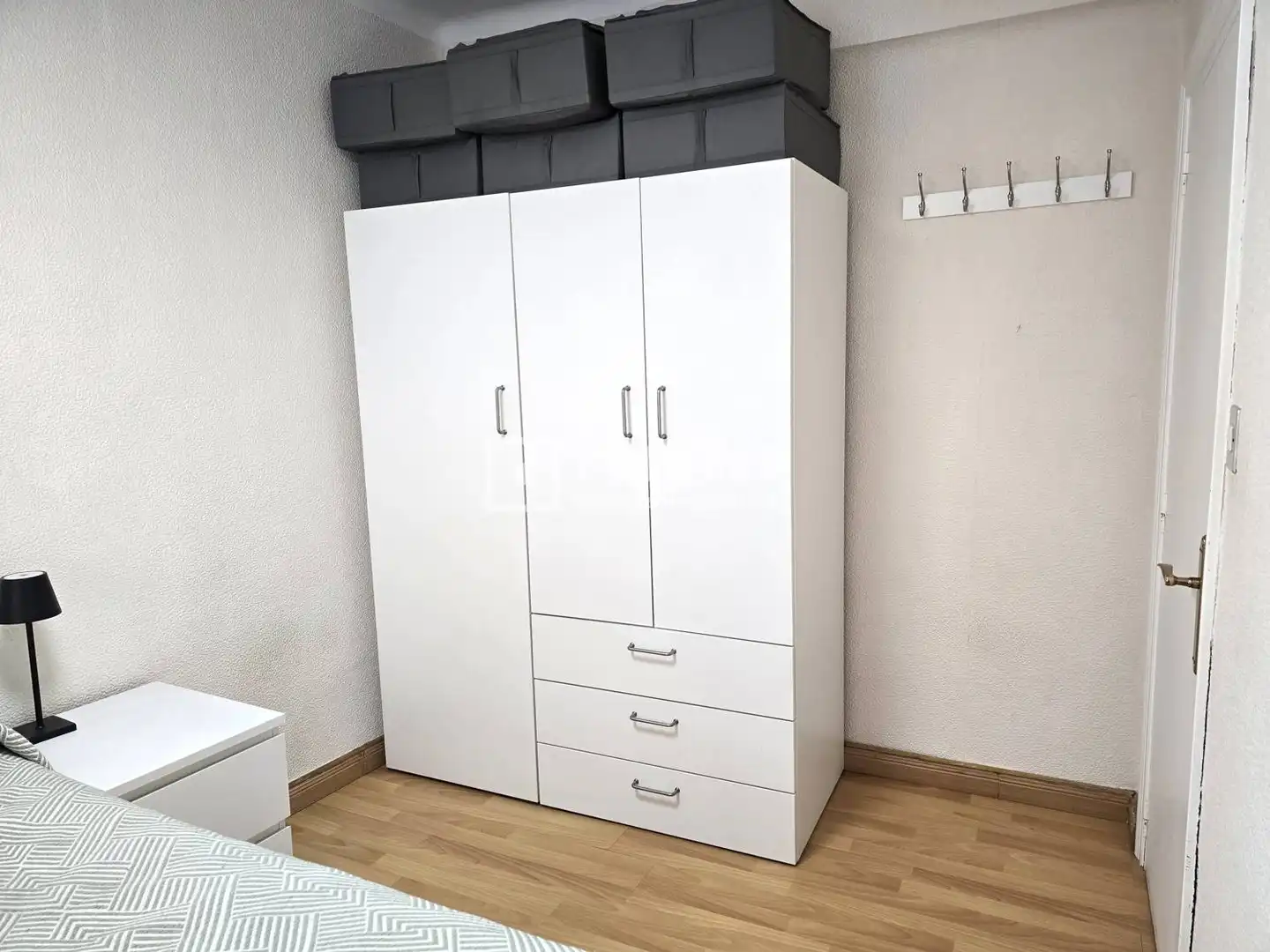 Bedroom of Flat for sale in Madrid  with Air Conditioner, Heating and Terrace